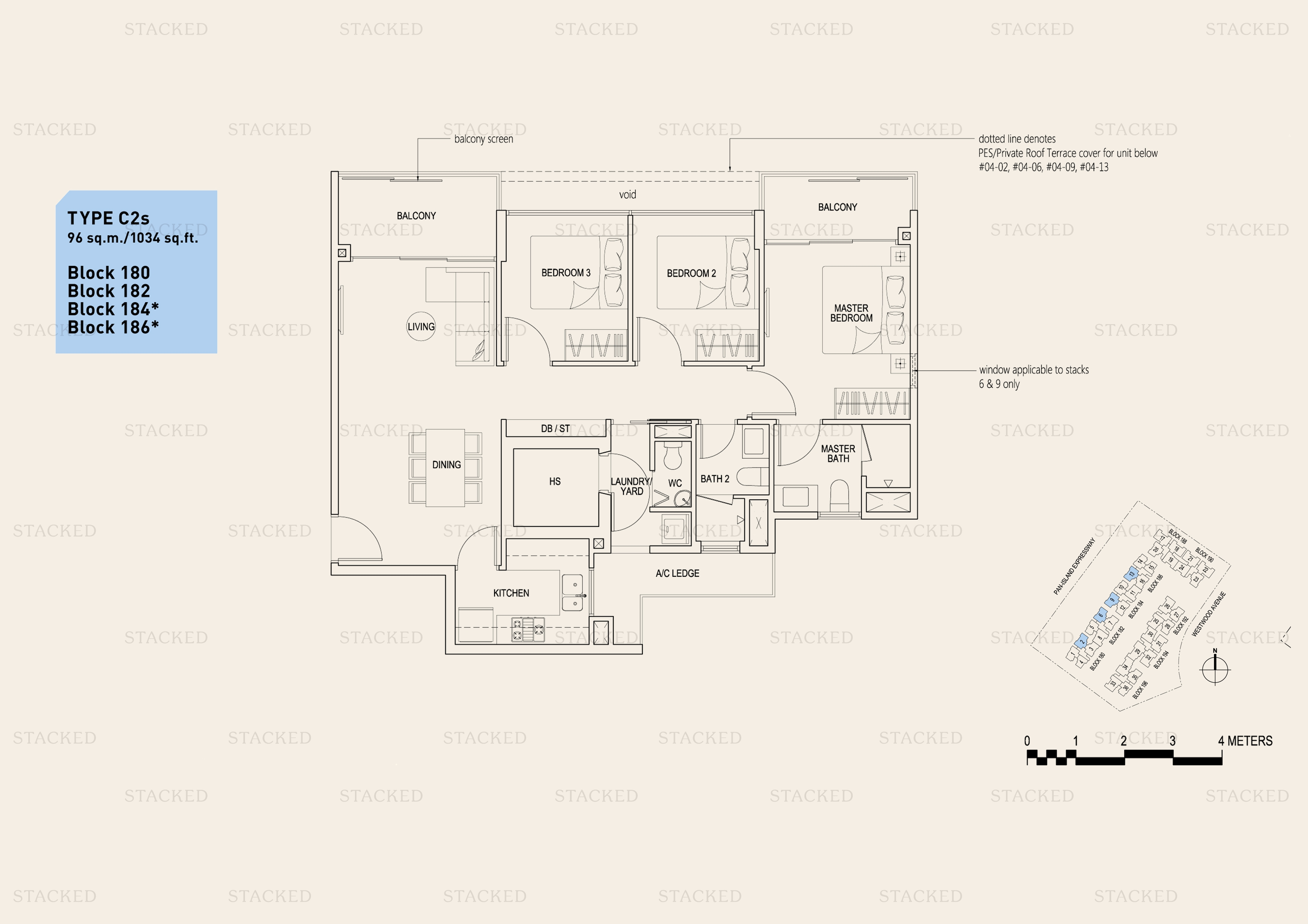 Westwood Residences Floor Plan 2 